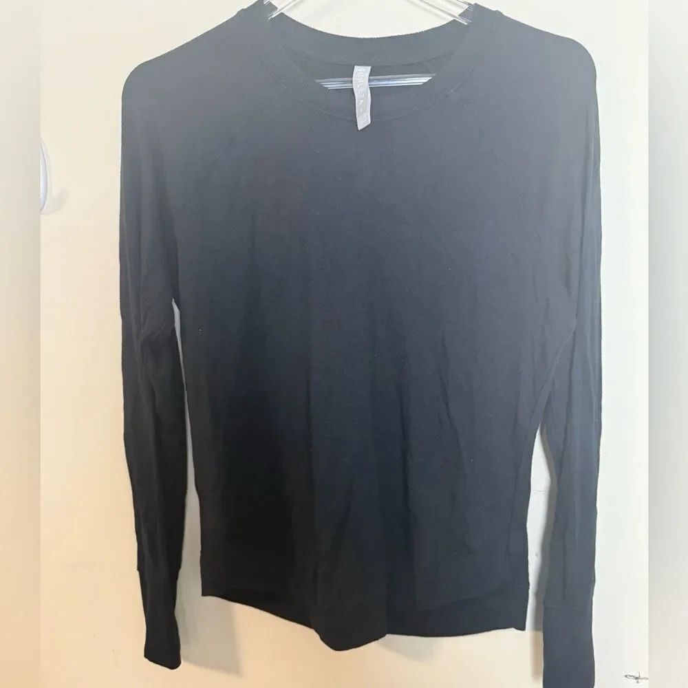 Athleta Mindset Sweatshirt Dark Grey Small 472751